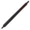 三菱鉛筆　油性ボールペン　ジェットストリーム　エッジ　０．３８ｍｍ　黒　（軸色：ブラックレッド）　ＳＸＮ１００３３８ＢＫ１５　１本