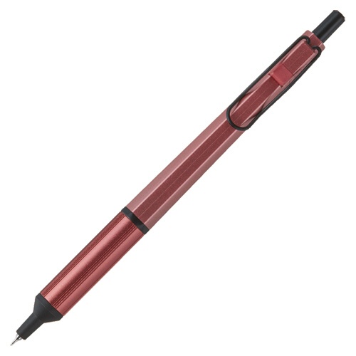 三菱鉛筆　油性ボールペン　ジェットストリーム　エッジ　０．３８ｍｍ　黒　（軸色：ベリーピンク）　ＳＸＮ１００３３８．３５　１本1