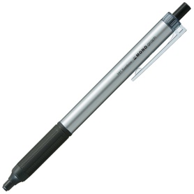 トンボ鉛筆　油性ボールペン　モノグラフライト　０．５ｍｍ　黒　（軸色：シルバー）　ＦＣＥ－１１４Ｂ　１本