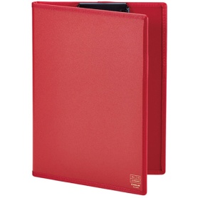 キングジム　オールイン　クリップボード（カバー付き）　Ａ４タテ　赤　５９９５アカ　１枚