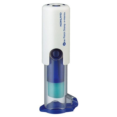 コクヨ　ビニールパッチホルダー（ワンパッチスタンプ）　本体　ブルー　タ－ＰＳＭ１０ＮＢ　１個1