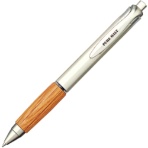 三菱鉛筆　ゲルインクボールペン　ピュアモルト　ノック式　０．５ｍｍ　黒　（軸色：ナチュラル）　ＵＭＮ５１５．７０　１本