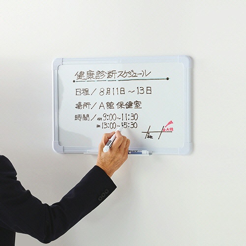 ＴＡＮＯＳＥＥ　簡易ホワイトボード（裏面マグネット付）　Ａ４　１枚5