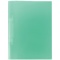 リヒトラブ　ルーパーファイル（色透明表紙）　Ａ４タテ　２穴　１００枚収容　クリスタルグリーン　Ｆ－３００６－５Ｐ－１９　１パック（５冊）