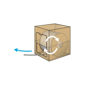 マックス　レタツイン用　ドラム式グリップチューブ　対応電線外径１．９－２．１ｍｍ×１００ｍ巻　ＬＭ－ＴＵ２９Ｇ　１箱3