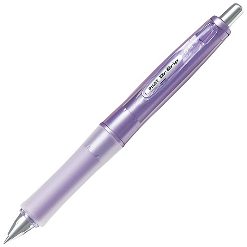 パイロット　油性ボールペン　ドクターグリップ　Ｇスペック（レギュラーグリップ）　極細０．５ｍｍ　黒　（軸色：バイオレット）　ＢＤＧＮ－６０ＥＦ－Ｖ　１本1