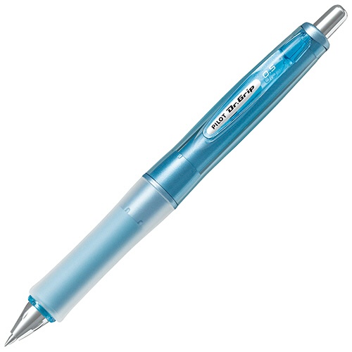 パイロット　油性ボールペン　ドクターグリップ　Ｇスペック（レギュラーグリップ）　極細０．５ｍｍ　黒　（軸色：ソフトブルー）　ＢＤＧＮ－６０ＥＦ－ＳＬ　１本1
