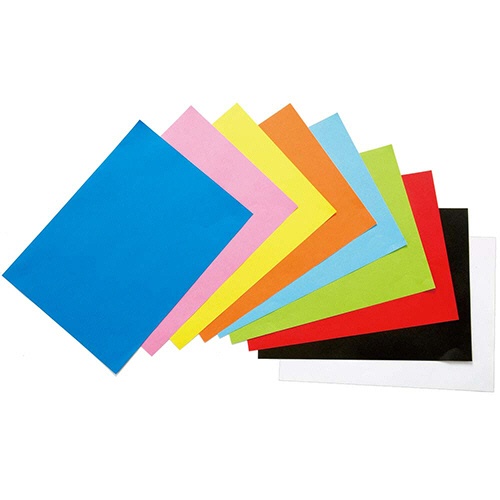 サンスター文具　色画用紙　Ａ４　０２３５０００Ｂ　１冊（２８枚）2