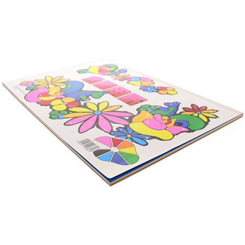 サンスター文具　色画用紙　Ａ４　０２３５０００Ｂ　１冊（２８枚）3