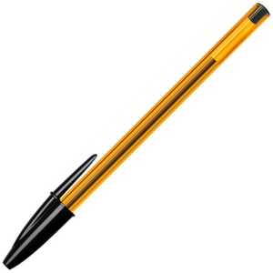 ＢＩＣ　油性ボールペン　クリスタル　オリジナルファイン　０．８ｍｍ　黒　ＣＳＴ－ＯＦ０８ＢＬＫＢ２０　１箱（２０本）1