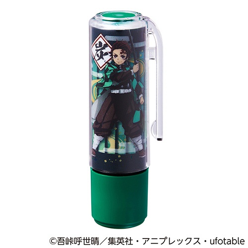 シヤチハタ　鬼滅の刃　ネーム９着せ替えパーツ　クリップホルダー＆キャップ　竈門炭治郎　ＸＬ－９ＰＫＨＣ／Ｈ－ＫＹ１　１個1