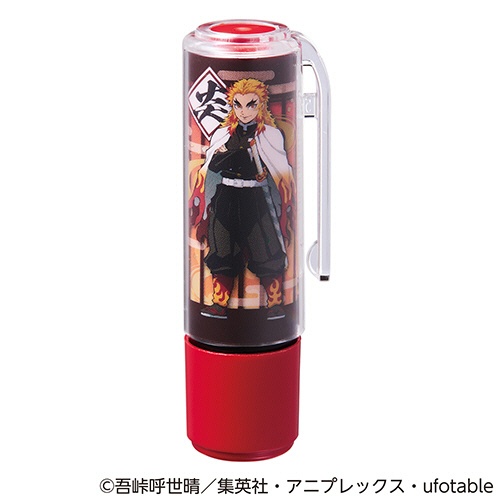シヤチハタ　鬼滅の刃　ネーム９着せ替えパーツ　クリップホルダー＆キャップ　煉獄杏寿郎　ＸＬ－９ＰＫＨＣ／Ｈ－ＫＹ７　１個1