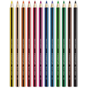 ステッドラー　ノリスカラー色鉛筆　紙ケース入　１２色（各色１本）　１８５　Ｃ１２ＰＢ　１パック4