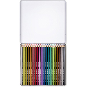 ステッドラー　ノリスカラー色鉛筆　メタルケース入　２４色（各色１本）　１８５　Ｍ２４ＰＢ　１個4