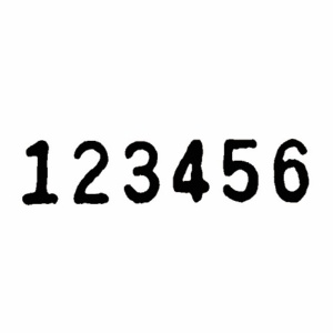 ライオン事務器　ナンバリング　Ｃ型　６桁７様式　Ｌ字体　Ｃ－７２　１台2