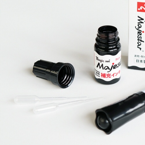 寺西化学　マジックインキ　マジェスター・抗菌マジェスター用補充インキ　１０ｍｌ　黒　ＭＨＪＡ－１０ＭＬ－Ｔ１　１本3