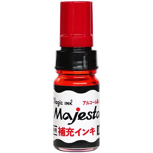 寺西化学　マジックインキ　マジェスター・抗菌マジェスター用補充インキ　１０ｍｌ　赤　ＭＨＪＡ－１０ＭＬ－Ｔ２　１本1