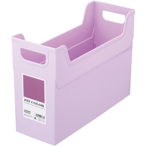 ナカバヤシ　フィットカラー　ファイルボックス　Ａ４ヨコ　背幅１２４ｍｍ　ピンク　ＦＢ－ＦＣＥ４Ｓ－ＰＩ　１個1