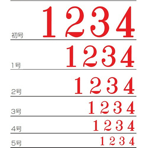 シヤチハタ　回転ゴム印　エルゴグリップ　欧文４連　５号　明朝体　ＣＦ－４５Ｍ　１個3