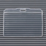 ライオン事務器　名札用ホルダー　ヨコ型　ソフトタイプ　Ｎ７３ＫＨ－１０Ｐ　１パック（１０枚）