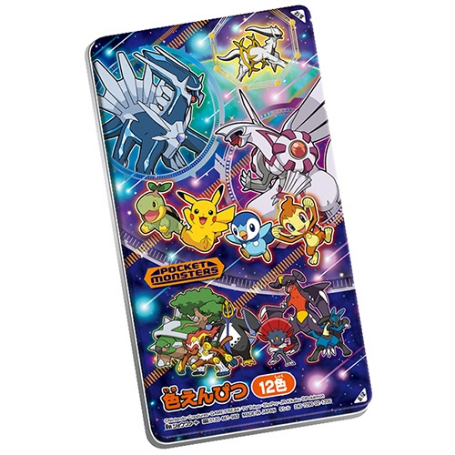ショウワノート　色えんぴつ　１２色　ポケモン　１パック1