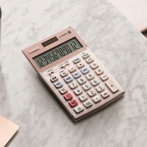 カシオ　本格実務電卓　１２桁　ジャストタイプ　ピンク　ＪＳ－２０ＷＫＡ－ＰＫ－Ｎ　１台8