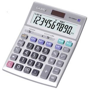 カシオ　本格実務電卓　１０桁　デスクタイプ　ＤＳ－１０ＷＫＡ－Ｎ　１台2