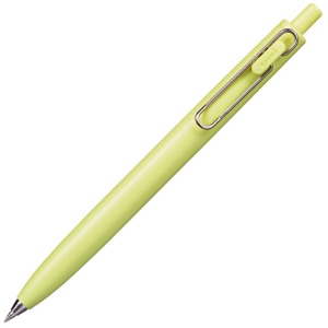 三菱鉛筆　ゲルインクボールペン　ユニボール　ワンＦ　０．３８ｍｍ　黒　（軸色：Ｆイエロー（日向夏））　ＵＭＮＳＦ３８Ｆ．２　１本1