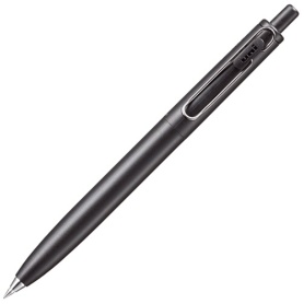 三菱鉛筆　ゲルインクボールペン　ユニボール　ワンＦ　０．３８ｍｍ　黒　（軸色：Ｆブラック（消炭））　ＵＭＮＳＦ３８Ｆ．２４　１本