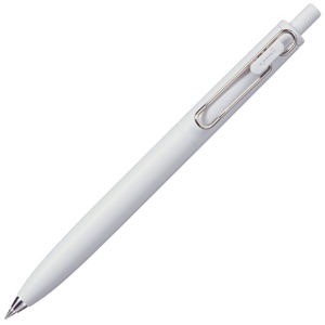 三菱鉛筆　ゲルインクボールペン　ユニボール　ワンＦ　０．３８ｍｍ　黒　（軸色：Ｆグレー（無垢））　ＵＭＮＳＦ３８Ｆ．３７　１本1