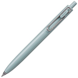 三菱鉛筆　ゲルインクボールペン　ユニボール　ワンＦ　０．５ｍｍ　黒　（軸色：Ｆグリーン（葉雫））　ＵＭＮＳＦ０５Ｆ．６　１本1