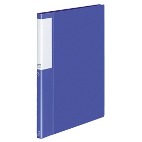 コクヨ　クリヤーブック（ＰＯＳＩＴＹ）　固定式　Ｂ５タテ　２０ポケット　背幅１５ｍｍ　ブルー　Ｐ３ラ－Ｌ２１ＮＢ　１冊
