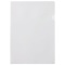 ハート　紙製クリアファイル　Ａ４　ホワイト（片全面半透明）　ＸＷ０１０１　１箱（３０枚）