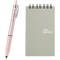 ゼブラ　ジェルボールペン　ビモア＋練習帳セット　０．５ｍｍ　黒　（軸色：ピンク）　ＳＥ－ＪＪ１１４－Ｐ　１パック