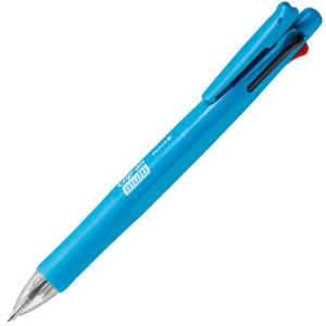 ゼブラ　多機能ペン　クリップ－オン　マルチＦ　（軸色　フレッシュブルー）　Ｂ４ＳＡ１－ＦＢＬ　１本1