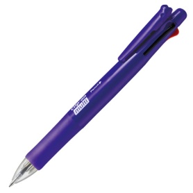 ゼブラ　多機能ペン　クリップ－オン　マルチＦ　（軸色　エレガントバイオレット）　Ｂ４ＳＡ１－ＥＶＩ　１本