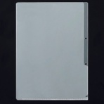 ニックス　２穴クリアホルダー　Ａ４　厚さ０.２ｍｍ　ＭＳ－２－Ａ４　１パック（１０枚）