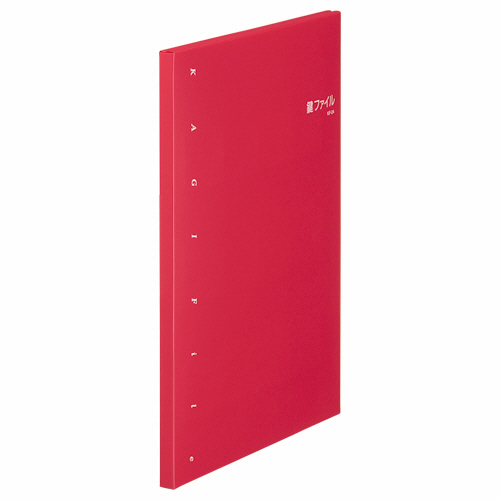たのめーる】ライオン事務器 鍵ファイル 24個収納 レッド KY-24 1冊の通販