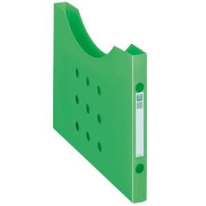 ライオン事務器　ボックスファイル（ノイル）　スリムタイプ　Ａ４ヨコ　背幅２５ｍｍ　グリーン　ＢＦ－１２ｎ　１個1