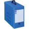 ライオン事務器　ボックスファイル（ノイル）　フタ・取っ手付　Ａ４ヨコ　背幅１５２ｍｍ　ブルー　ＢＦ－４２ｎ　１個