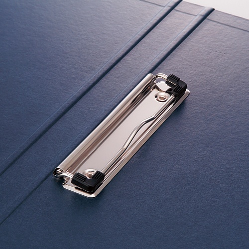 ライオン事務器　クリップファイル　紙製　Ａ４タテ　１００枚収容　背幅２４ｍｍ　紺　Ｎｏ．７０Ｋ－Ａ４Ｓ　１冊2