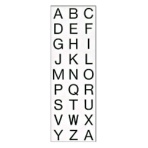 ライオン事務器 マグネットシート 英字「A~Z」 CP-604 1枚