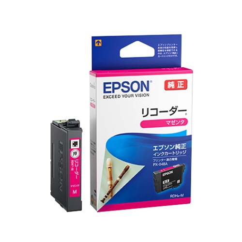 エプソン　インクカートリッジ　リコーダー　マゼンタ　ＲＤＨ－Ｍ　１個1