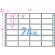 東洋印刷　ナナクリエイト　連続ラベル（剥離紙ブルー）　１５×１０インチ　２４面　８４×３８ｍｍ　横２本縦５本ミシン入　ＮＣ１５ＪＢ　１箱（５００折）1
