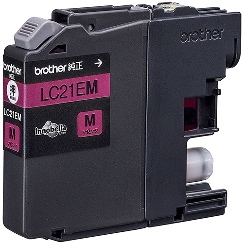 ブラザー　インクカートリッジ　マゼンタ　大容量　ＬＣ２１ＥＭ　１個1