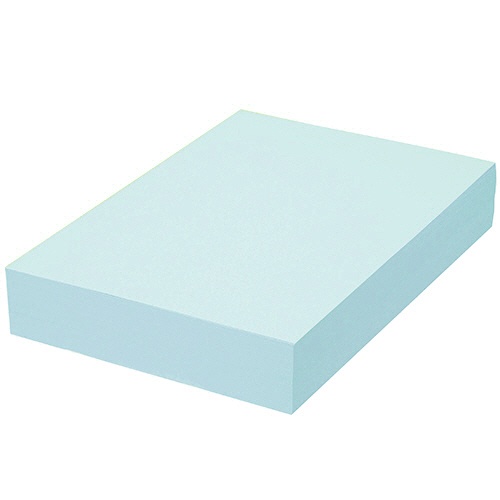 ＴＡＮＯＳＥＥ　αエコカラーペーパーII　Ａ４　アクアブルー　１冊（５００枚）1
