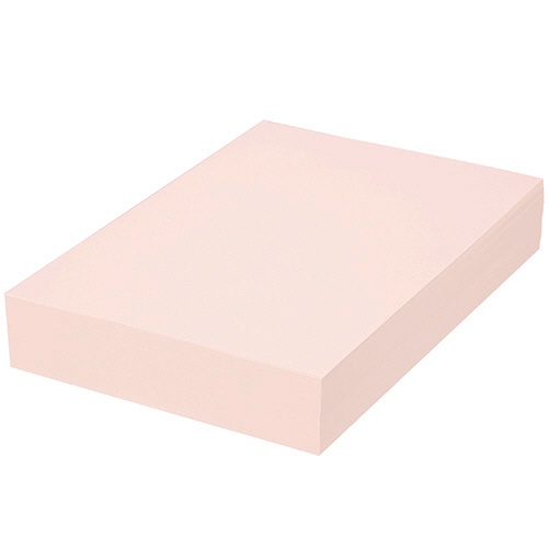 ＴＡＮＯＳＥＥ　αエコカラーペーパーII　Ａ４　フレッシュピンク　１冊（５００枚）1