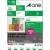 エーワン　ラベルシール［レーザープリンタ］　ツヤ消しフィルム・透明　Ａ４　１２面　８３．８×４２．３ｍｍ　四辺余白付　角丸　２９４６１　１冊（１０シート）