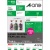 エーワン　ラベルシール［レーザープリンタ］　ツヤ消しフィルム・透明　Ａ４　６５面　３８．１×２１．２ｍｍ　四辺余白付　角丸　２９４６４　１冊（１０シート）