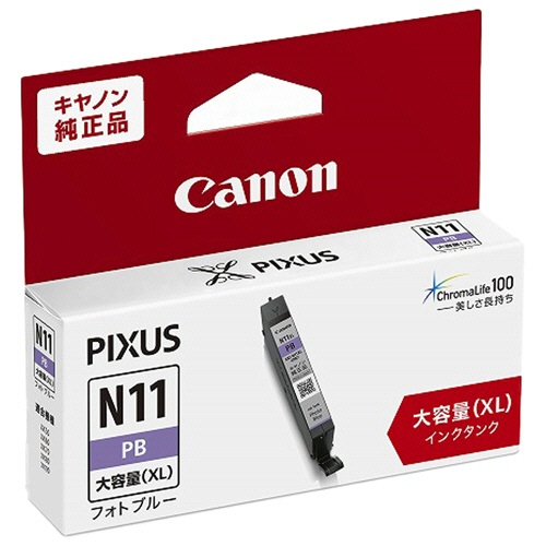 キヤノン　インクタンク　ＸＫＩ－Ｎ１１ＸＬＰＢ　フォトブルー（大容量）　１９８９Ｃ００１　１個1